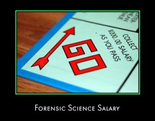 bachelor of science in forensic science salary